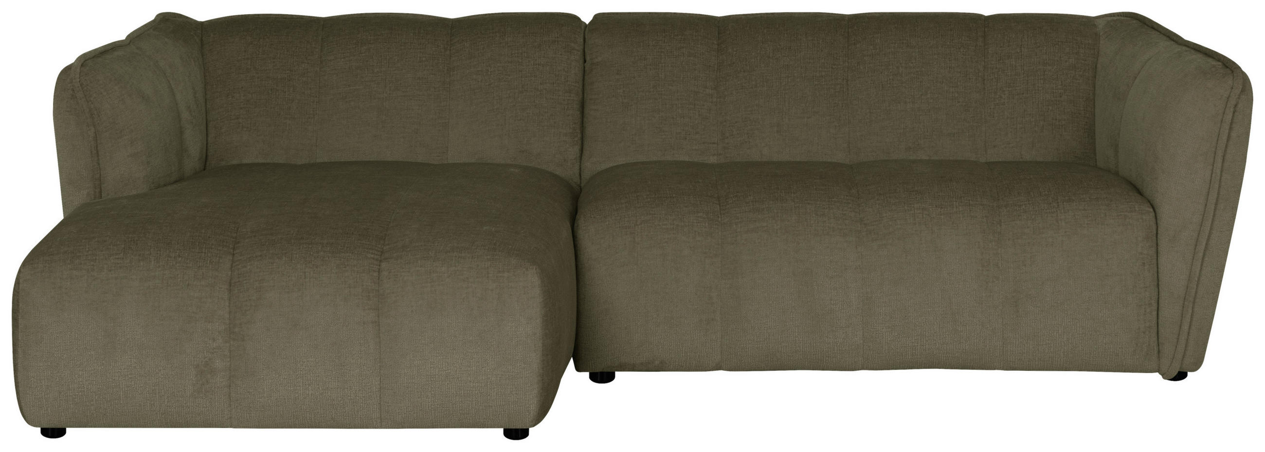 Mid.you Ecksofa Livoli Grün 246x160 cm
