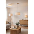 DECKENLEUCHTE 45/13 cm  - Naturfarben, Design, Kunststoff/Textil (45/13cm) - Novel