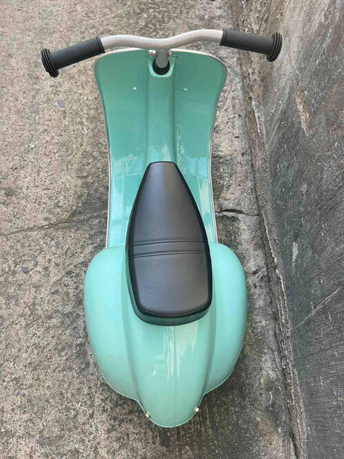 LAUFRAD PRIMO  - Schwarz/Mintgrün, Basics, Kunststoff/Metall (79/45/35cm) - Hape