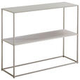 KONSOLENTISCH Kaschmir  - Kaschmir, Basics, Holzwerkstoff/Metall (99,4/32,4/79cm) - Xora