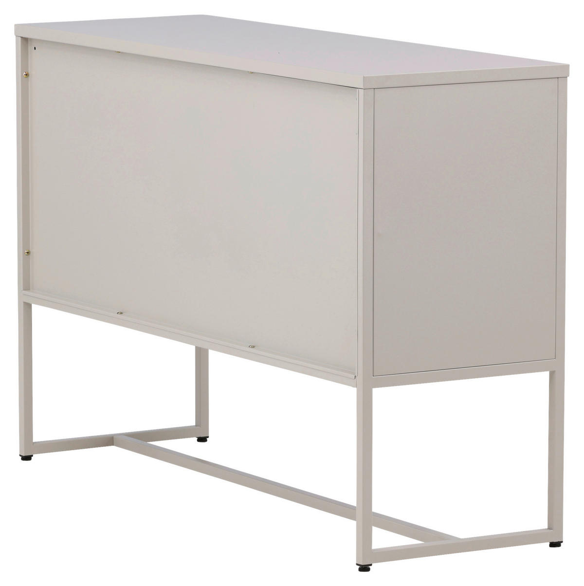 SIDEBOARD  in 120/80/40 cm  - Beige, Design, Metall (120/80/40cm) - Livetastic