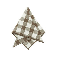 LÁTKOVÝ UBROUSEK - hnědá, Basics, textil (45/45cm) - Svanefors