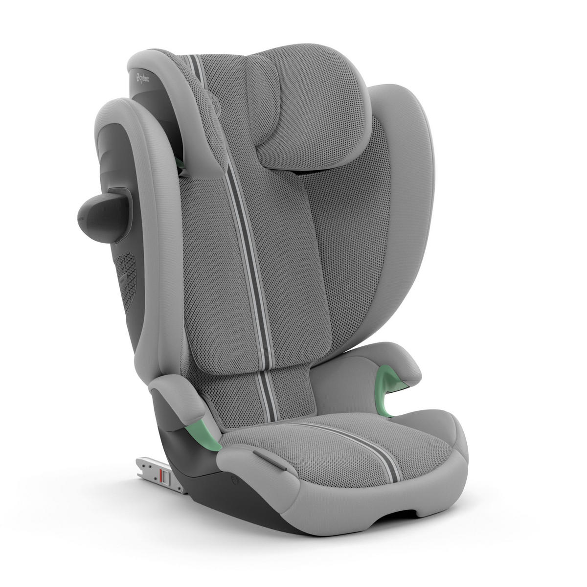 KINDERAUTOSITZ Solution G2 i-Fix Plus  - Grau, Basics, Kunststoff/Textil (60.5/27.5/6cm) - cybex GOLD