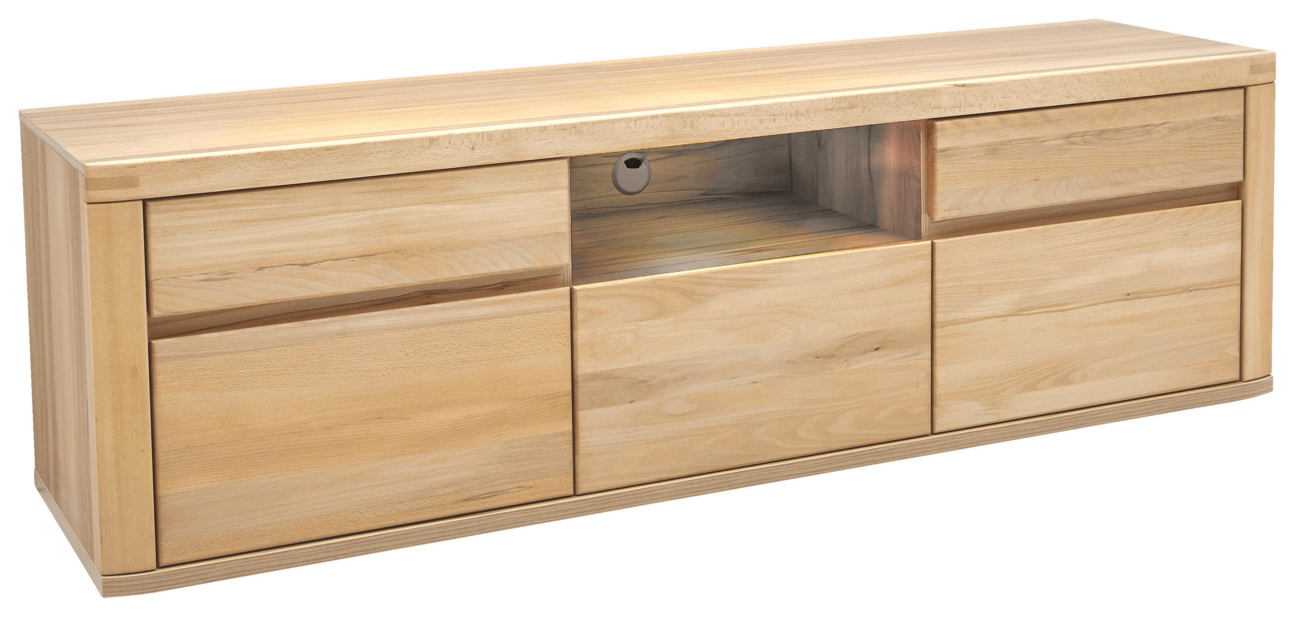 LOWBOARD Timos  in 194/58/50 cm  - Alteiche/Grau, Konventionell, Holz/Holzwerkstoff (194/58/50cm) - Voleo