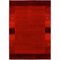 WOLLTEPPICH 190/250 cm Rot rechteckig  - Rot, Basics, Textil (190/250cm) - Novel