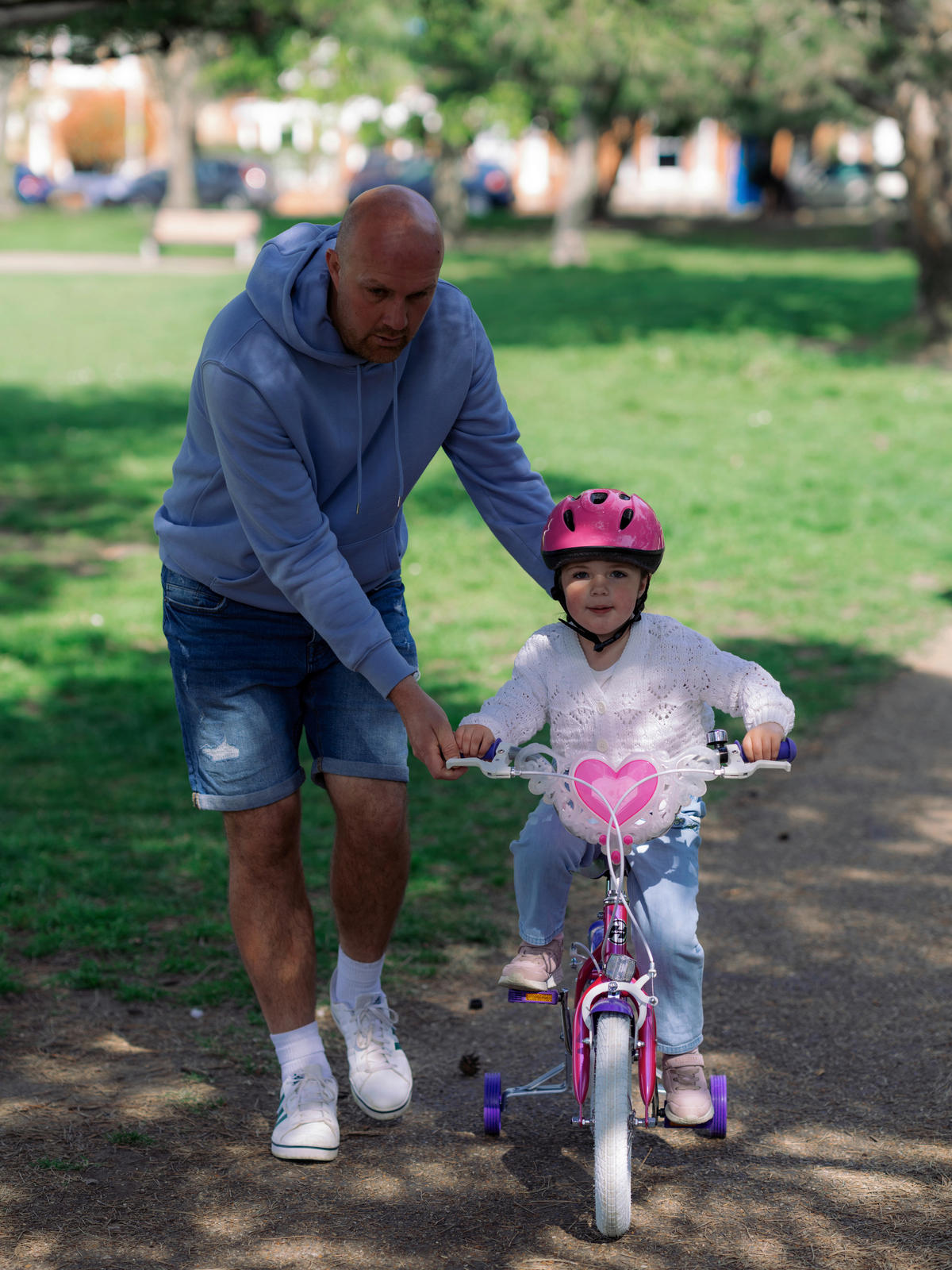 KINDERFAHRRAD 14 Zoll  - Pink, Basics, Metall (54.7cm)