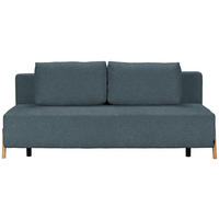 SCHLAFSOFA in Textil Blau  - Blau/Naturfarben, Design, Holz/Textil (211/88/102cm) - Niels Andersson