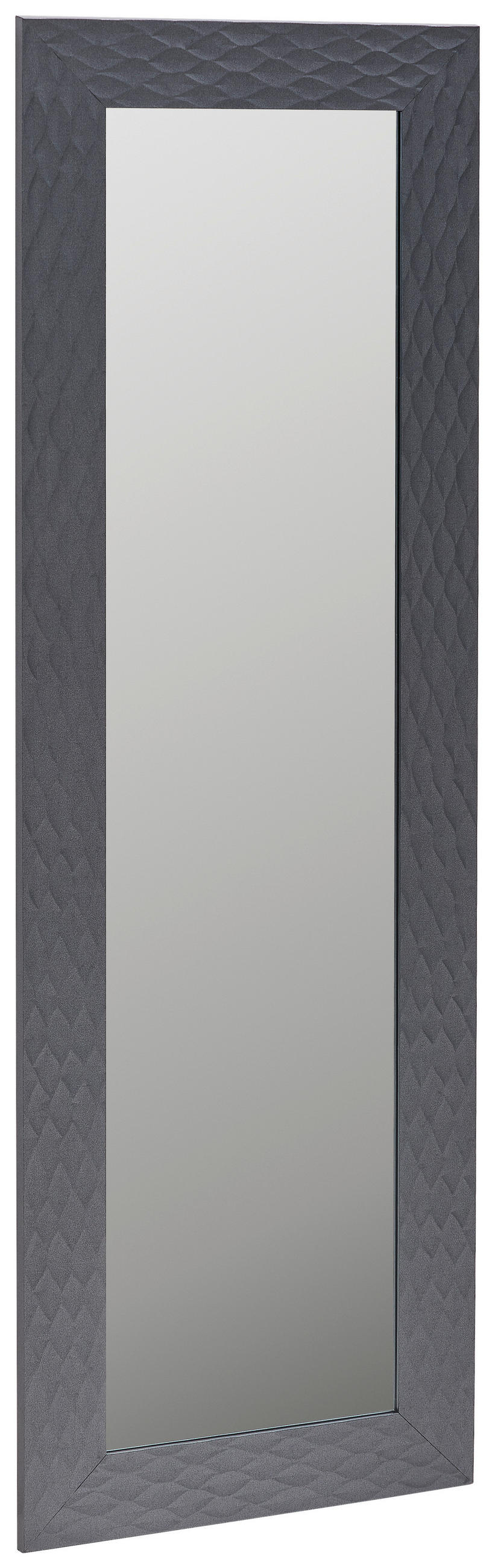 WANDSPIEGEL 50/150/1,6 cm  - Silberfarben/Schwarz, Lifestyle, Glas/Holzwerkstoff (50/150/1,6cm) - Carryhome