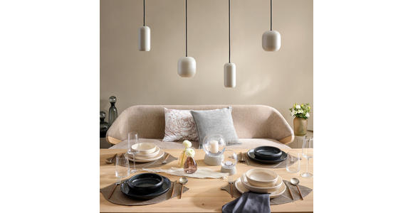 HÄNGELEUCHTE 90/12,5/150 cm  - Sandfarben, Basics, Metall (90/12,5/150cm) - Dieter Knoll