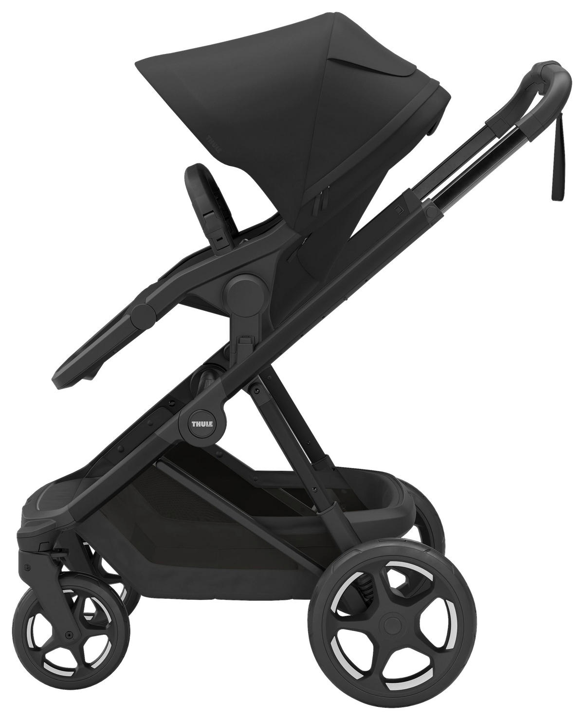 KOMBIKINDERWAGEN Charm 2in1  - Schwarz, Design, Kunststoff/Metall (91/61/59null) - Thule