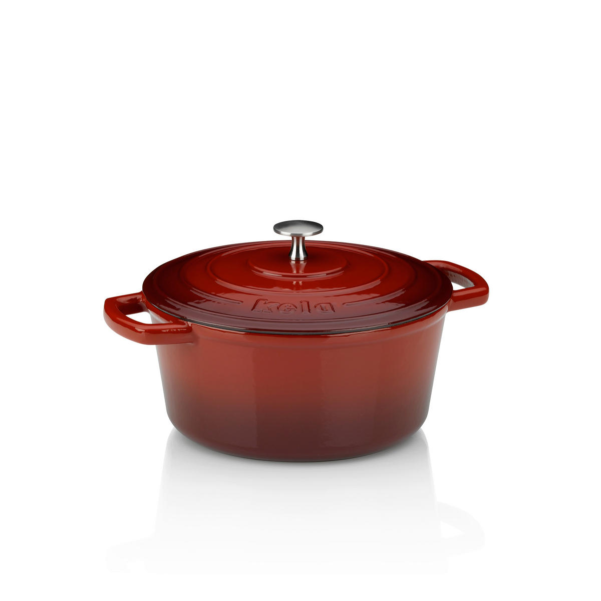PEKAČ   3.8 l  Calido  - bež/crvena, Konvencionalno, metal (24/12cm) - Kela