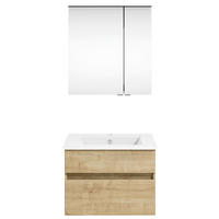 BADEZIMMER  in 62 cm  - Eichefarben/Weiß, KONVENTIONELL, Holzwerkstoff (62cm) - Puris