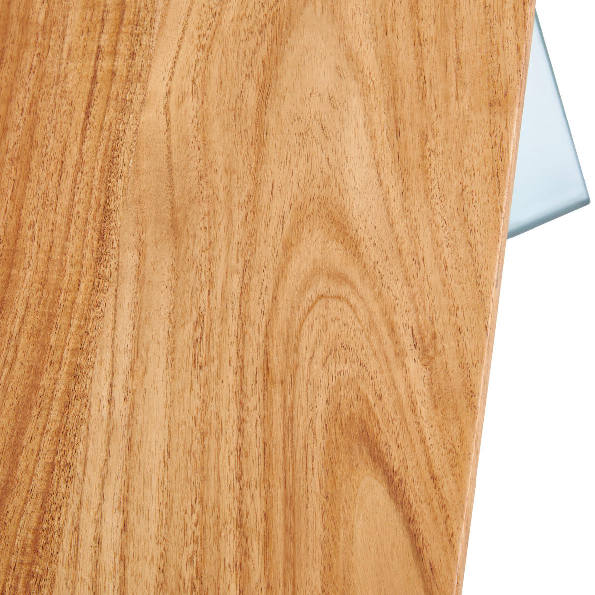SITZBANK in Holz, Glas Akaziefarben  - Transparent/Akaziefarben, Modern, Glas/Holz (175/45/40cm) - Livetastic