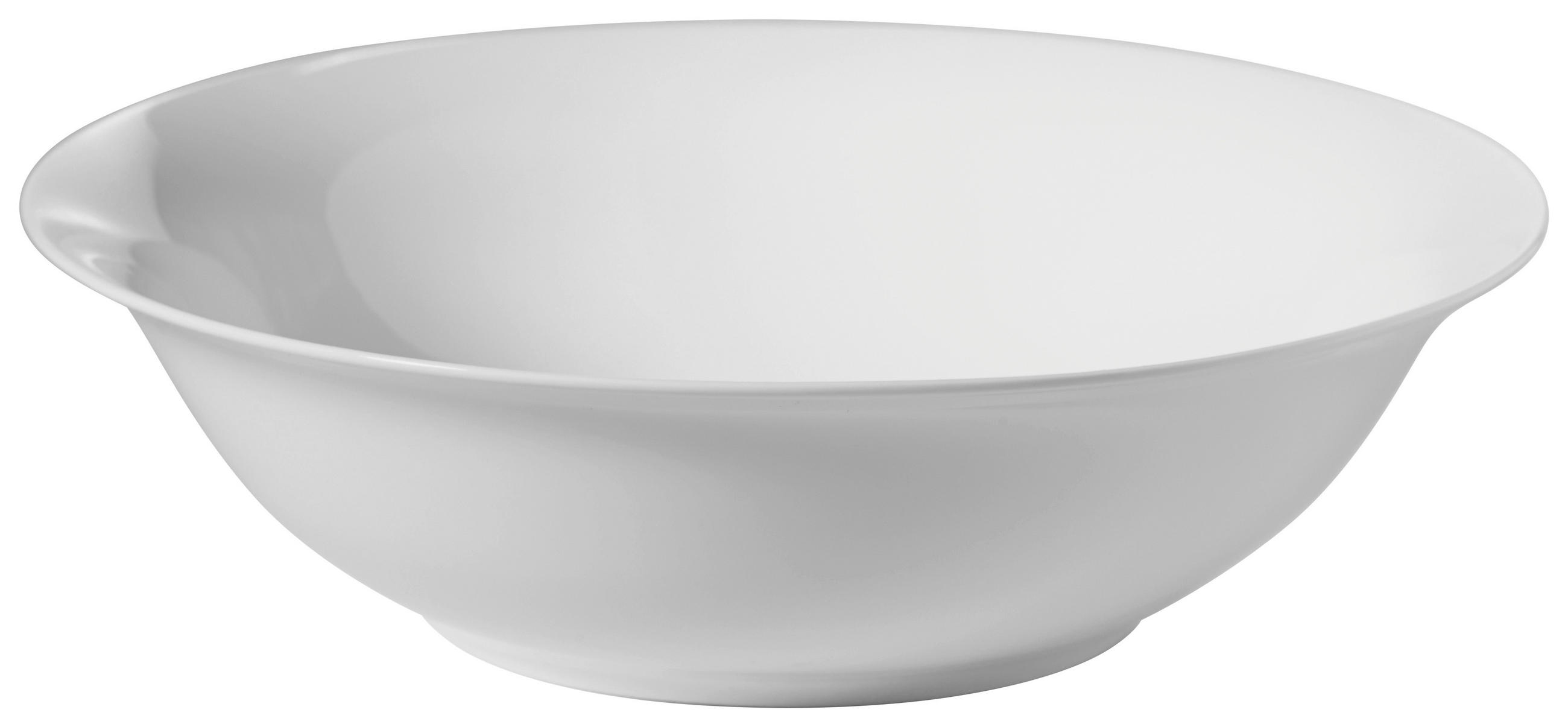 SALLADSSKÅL  SUNSET 23 cm  - vit, Basics, keramik (23cm) - Novel