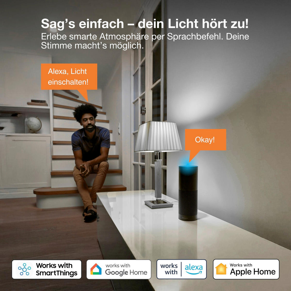 LED-LEUCHTMITTEL GU10 4,7 W 350 lm  - Silberfarben, Basics, Glas (5/5,4cm) - Osram