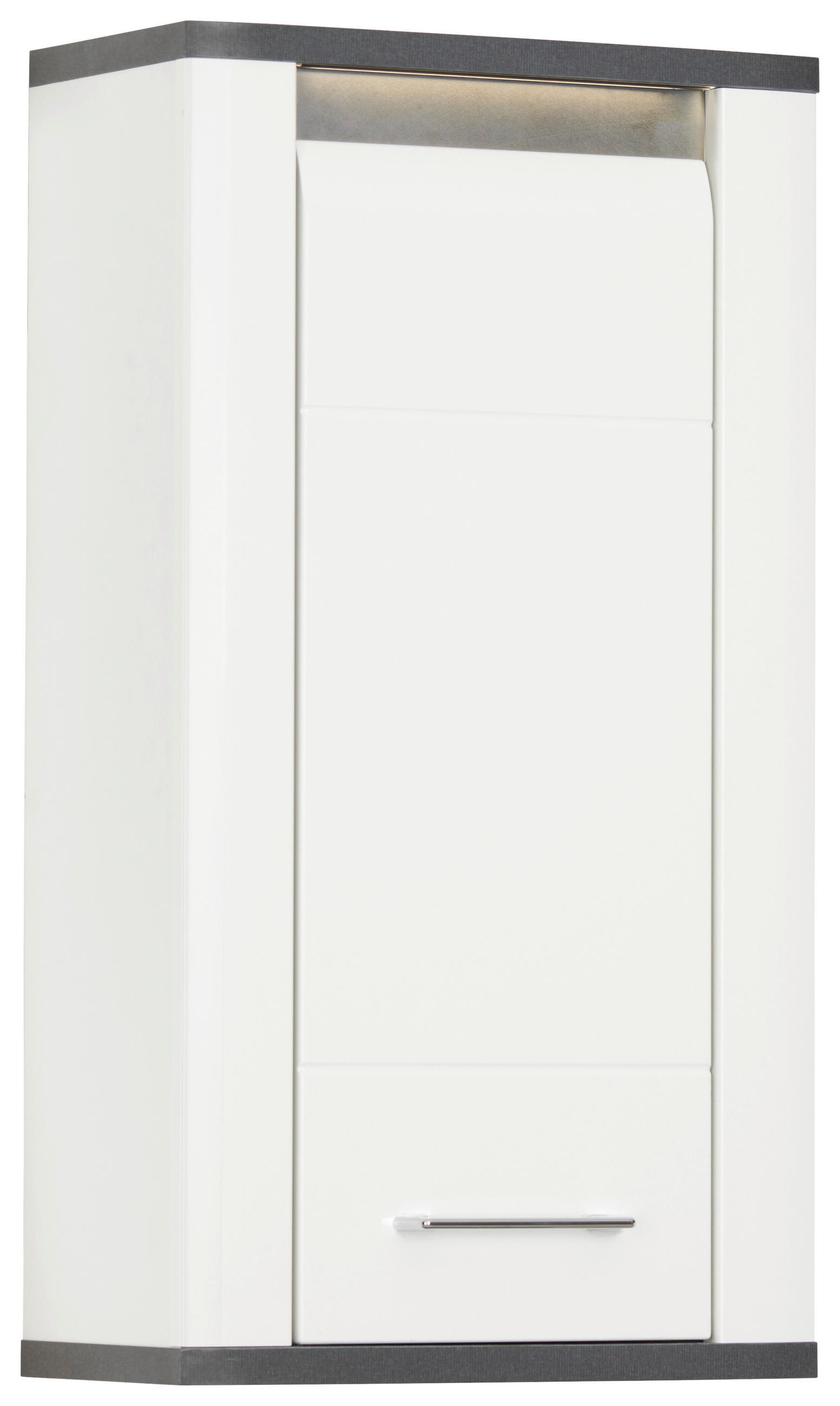 Hängeschrank Mit Soft-close + Led Alassio B: 42,4 Cm, Weiß