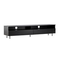 TV-BÄNK 160/40/40 cm  - svart, Design, metall/trämaterial (160/40/40cm) - Best Price
