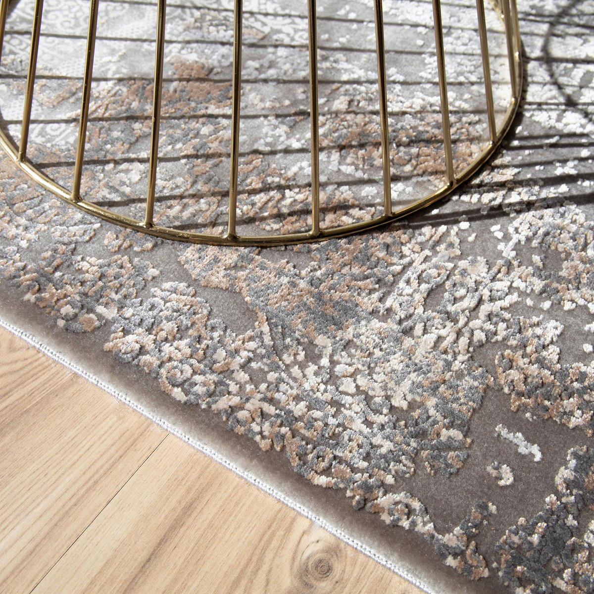 WEBTEPPICH 120/170 cm My Jewel of Obsession  - Taupe, Konventionell, Textil (120/170cm)