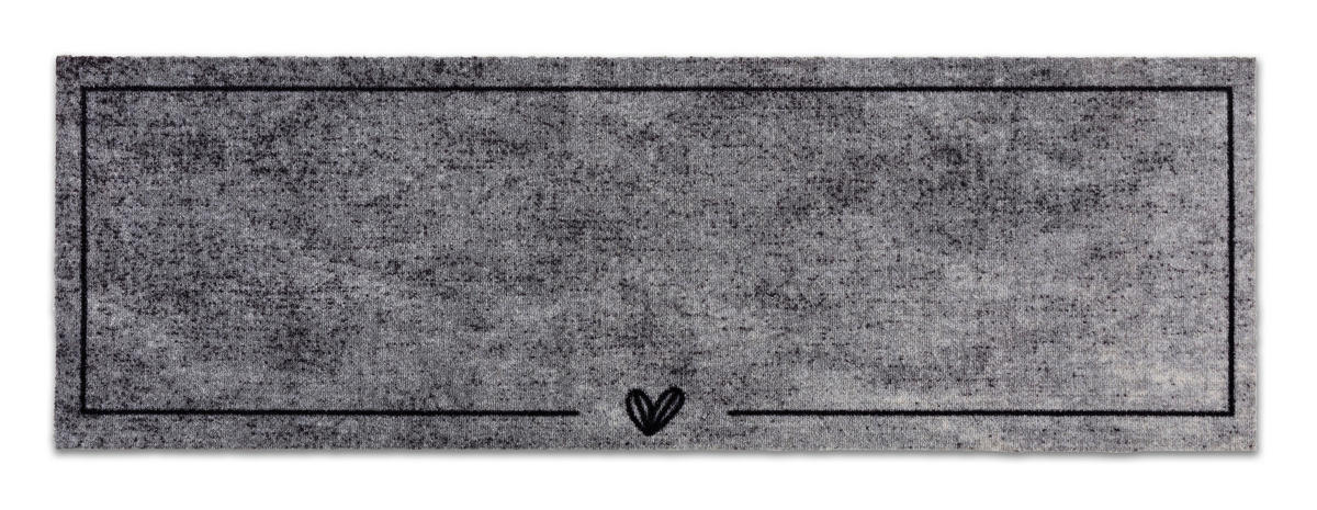 FUßMATTE  50/150 cm  Grau  - Grau, Basics, Kunststoff/Textil (50/150cm) - Astra