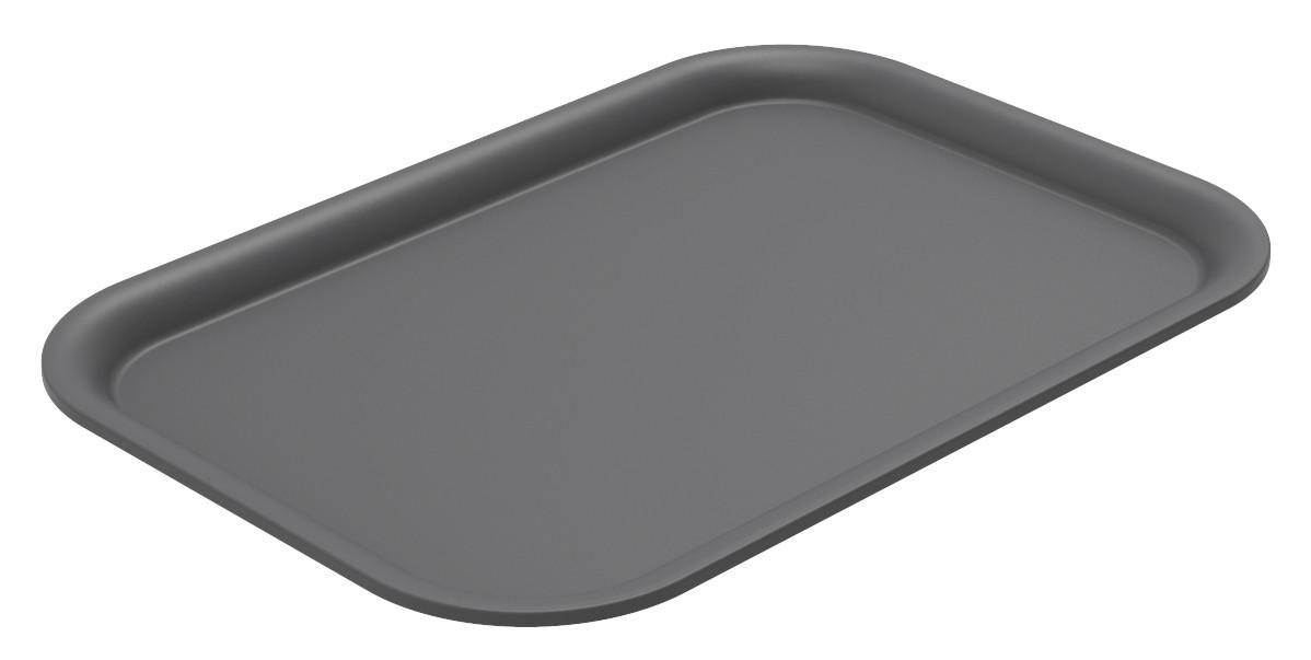 BOXDECKEL - Anthrazit, Basics, Kunststoff (26,5/18,5/1,2cm) - Rotho