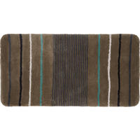 BADEMATTE Braun, Türkis 80/150 cm  - Türkis/Braun, KONVENTIONELL, Textil (80/150cm) - Esposa