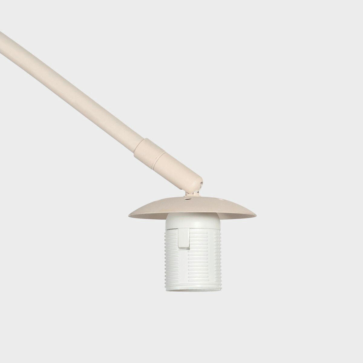 STEHLEUCHTE SPARKELD LIGHT 50/240/230 cm Modern  - Beige/Creme, Trend, Naturmaterialien/Metall (50/240/230cm)