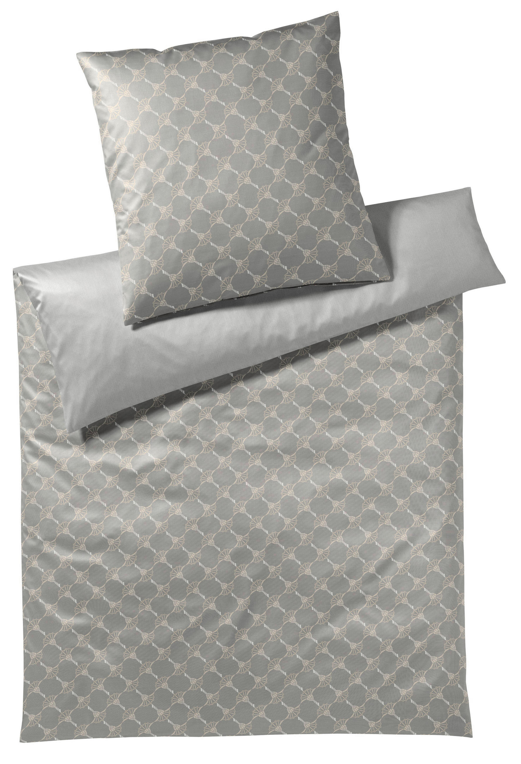 OBOUSTRANNÉ POVLEČENÍ, makosatén, přírodní barvy, pískové barvy, 200/200 cm - přírodní barvy/pískové barvy, Trend, textil (200/200cm) - Joop!