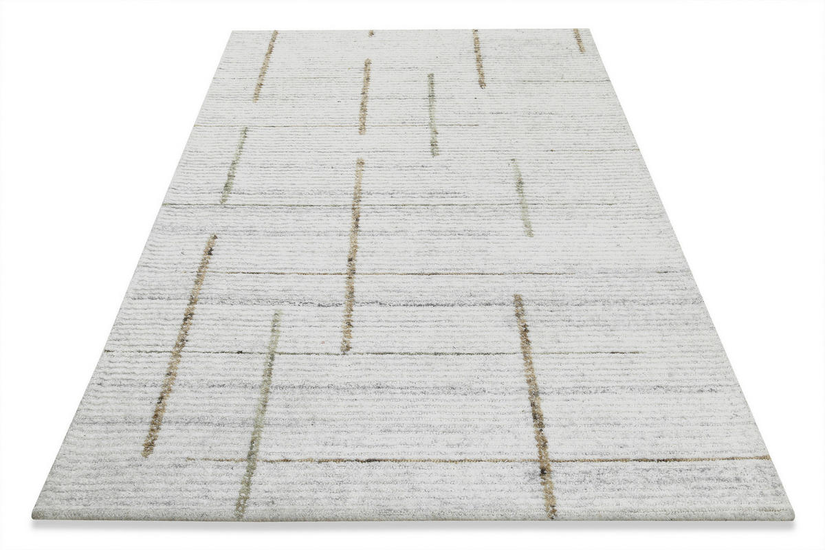 WEBTEPPICH 160/230 cm Hamptons Twentytwo Creme, Hellgrau, Sandfarben  - Sandfarben/Creme, Design, Textil (160/230cm) - WECON HOME