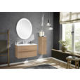 BADEZIMMER  in 91,2 cm  - Eichefarben/Weiß, Design, Holzwerkstoff/Stein (91,2cm) - Novel