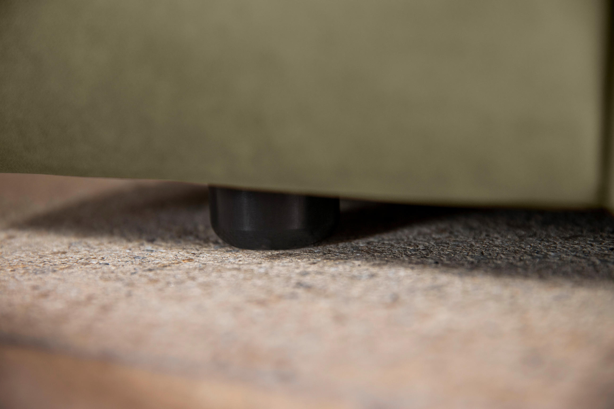 VIERSITZER-SOFA around the block Grün Echtleder  - Schwarz/Grün, MODERN, Leder/Kunststoff (300/66/104cm) - Chilliano