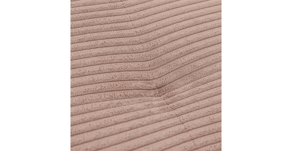 HOCKERBANK in Textil Altrosa  - Eichefarben/Altrosa, KONVENTIONELL, Holz/Textil (103/45/71cm) - Carryhome