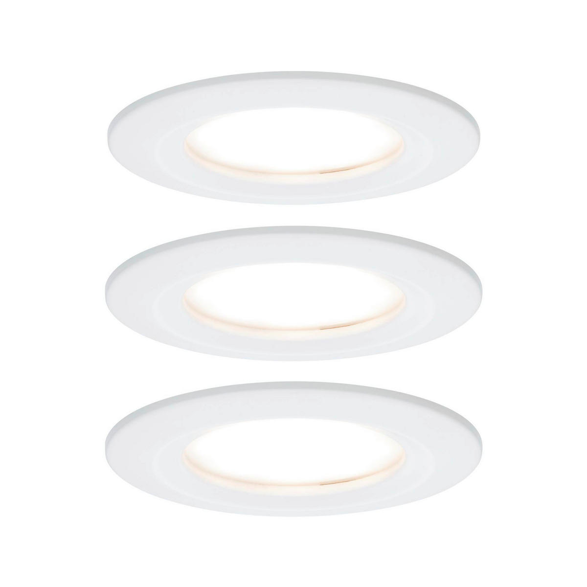 LED-DECKENLEUCHTE 7.8 cm  - Alufarben/Weiß, Basics, Metall (7.8cm) - Paulmann