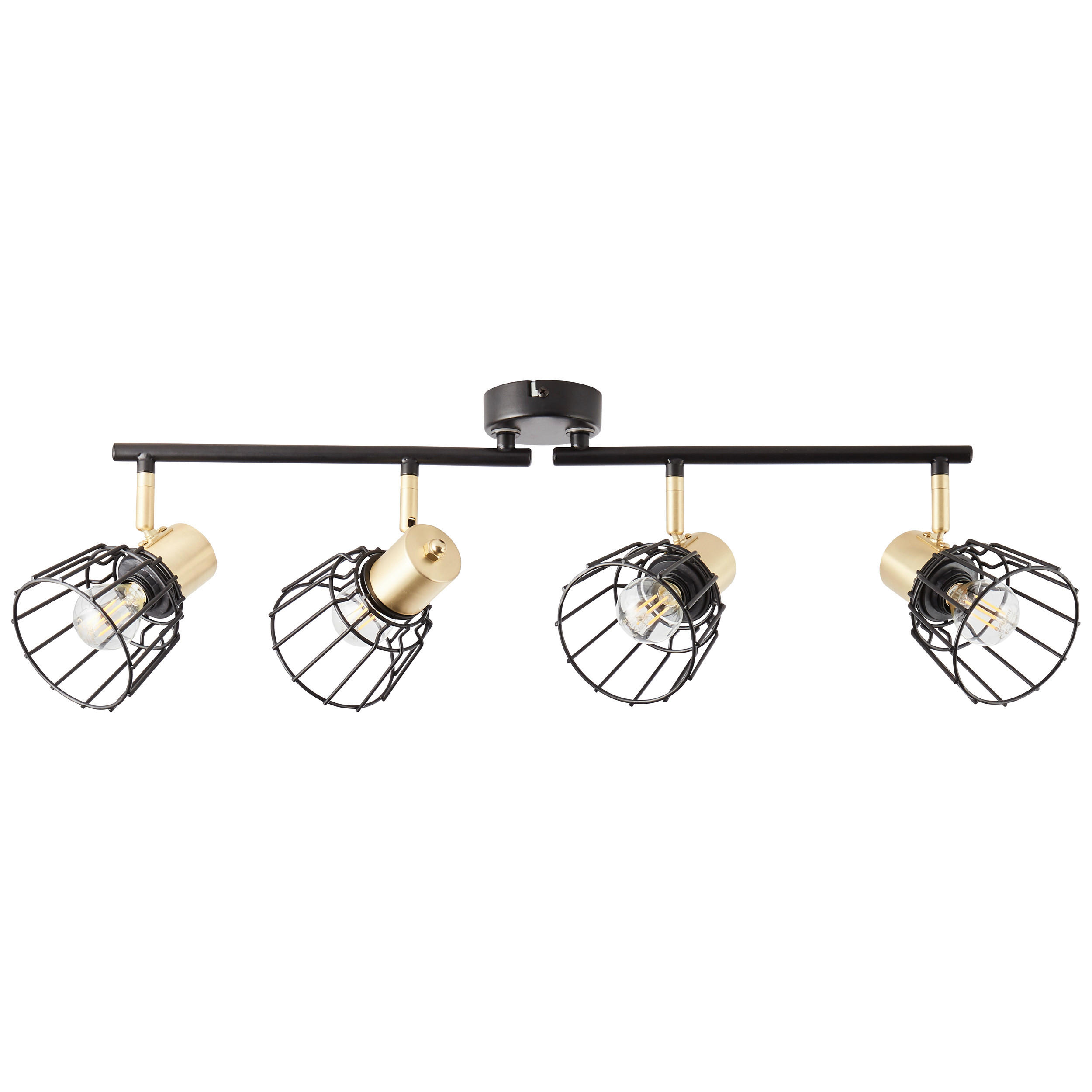 STRAHLER Posca 18/60/28 cm  - Messingfarben/Schwarz, Basics, Metall (18/60/28cm) - Brilliant