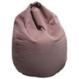 SITZSACK Webstoff 220 L  - Dunkelrosa, KONVENTIONELL, Textil (65/95cm) - Xora