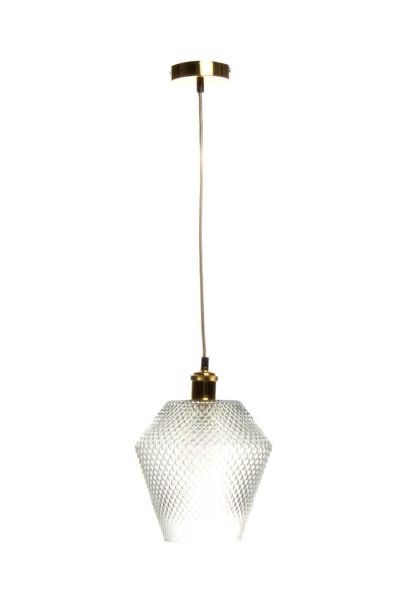 ZÁVĚSNÉ SVÍTIDLO,  22/27/22 cm - čiré, Trend, sklo (22/27/22cm) - P & B