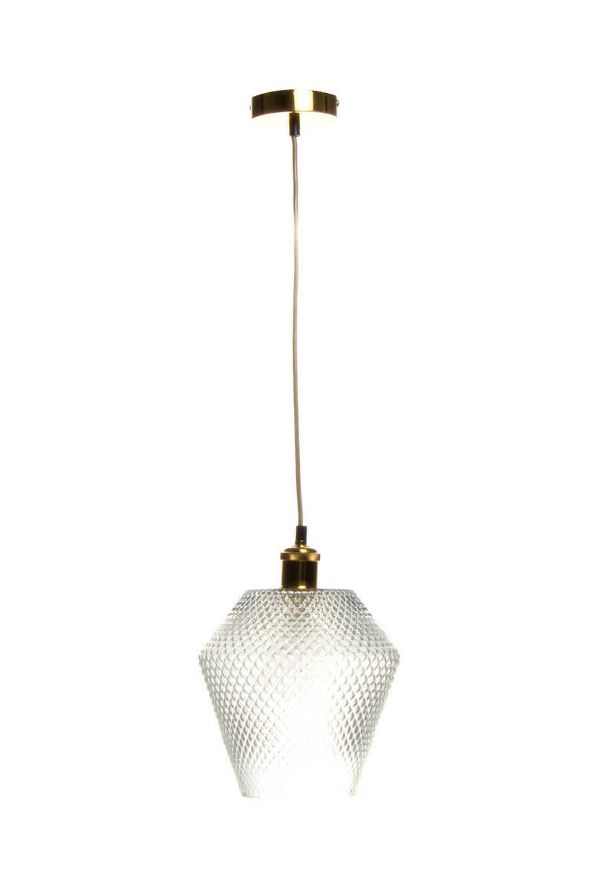 ZÁVĚSNÉ SVÍTIDLO,  22/27/22 cm - čiré, Trend, sklo (22/27/22cm) - P & B