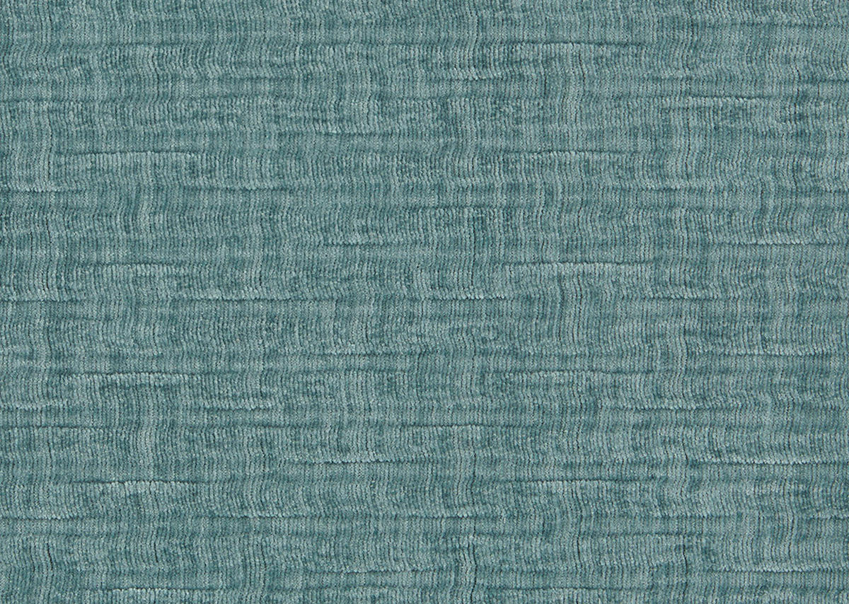 ECKSOFA in Chenille Blau   - Blau/Schwarz, Design, Kunststoff/Textil (284cm) - Xora