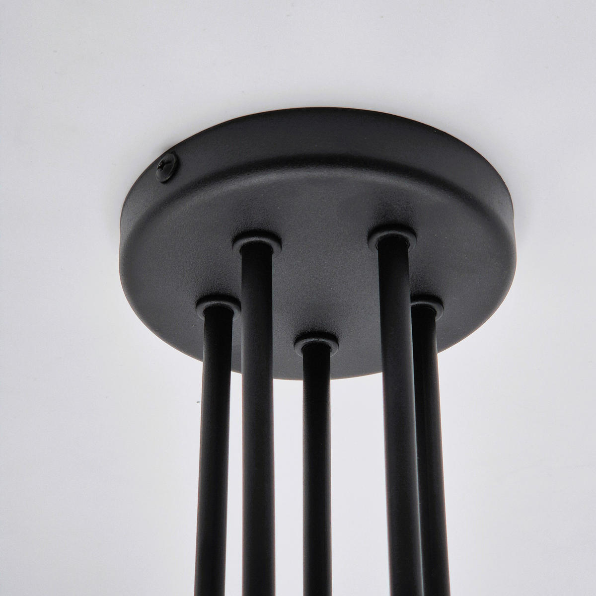 DECKENLEUCHTE    40/59/40 cm  - Schwarz Hochglanz, KONVENTIONELL, Metall (40/59/40cm)