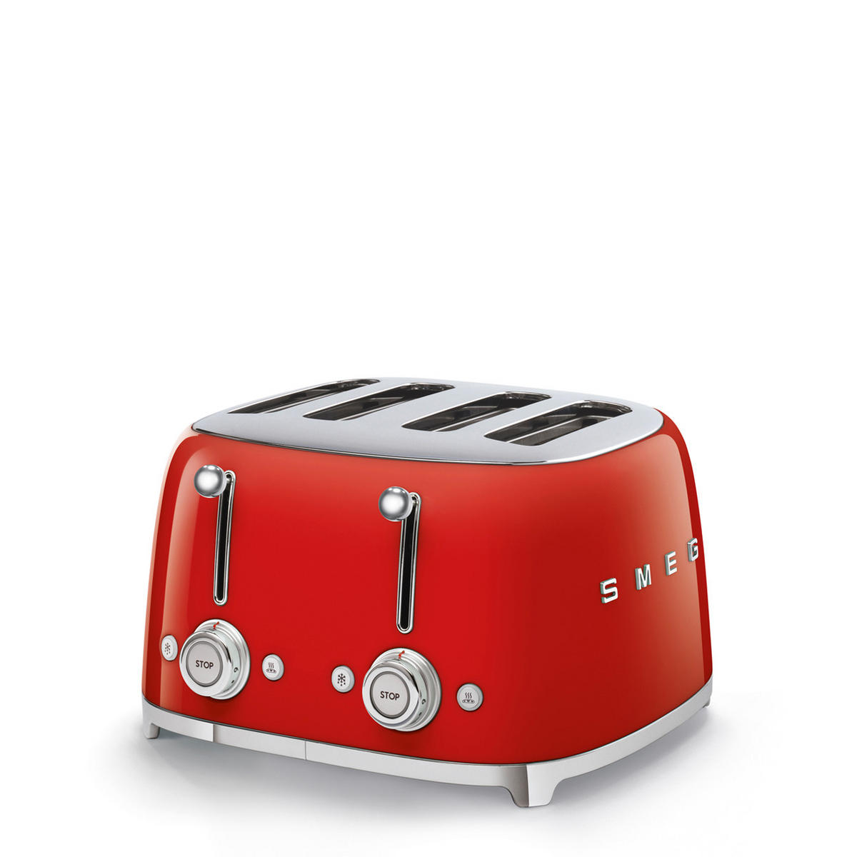 TOASTER  - Rot, Basics, Metall (30/20/33cm) - SMEG