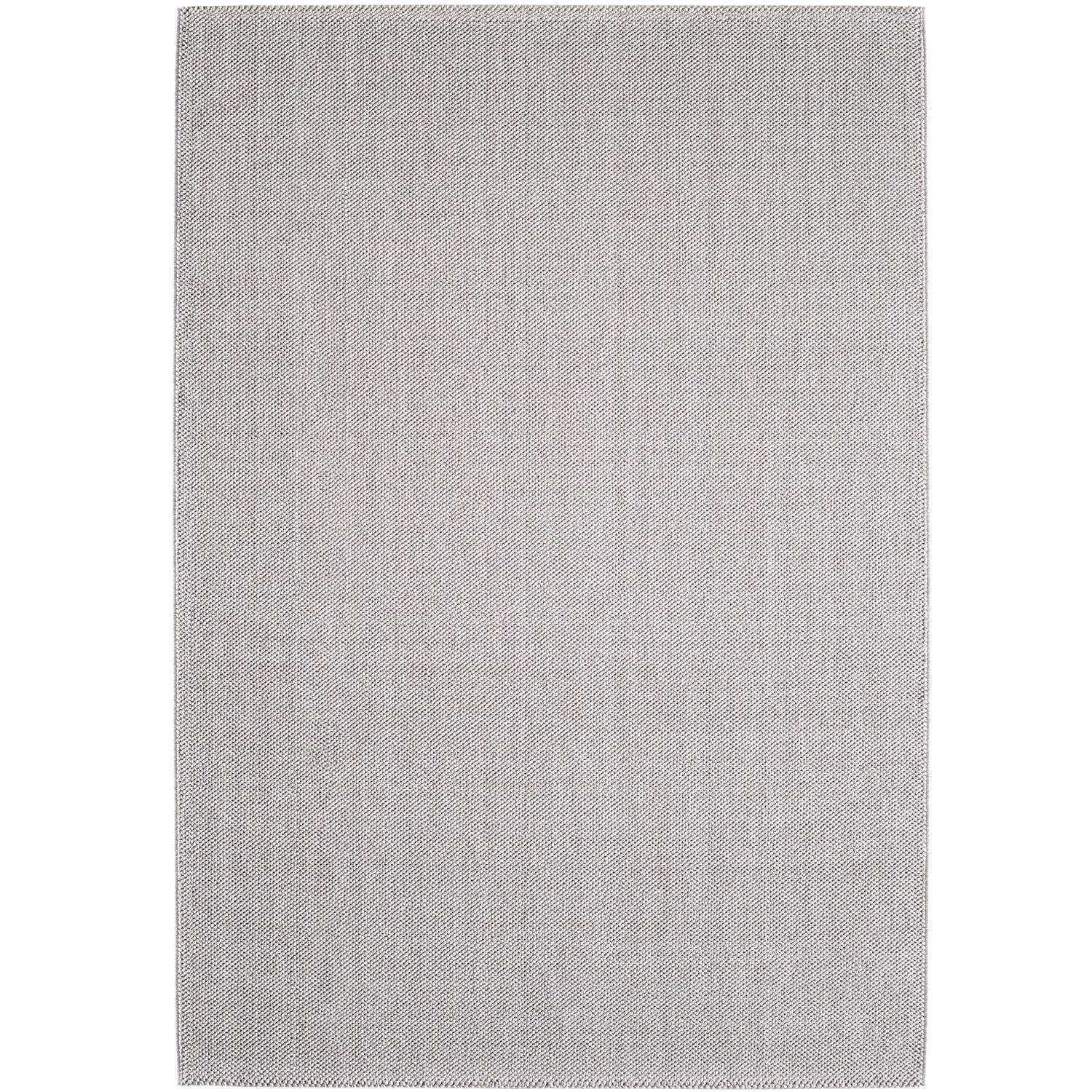 WEBTEPPICH 60/100 cm LOOM Silberfarben  - Silberfarben, Basics, Textil (60/100cm) - Novel