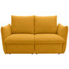 2-SITZER-SOFA in Mikrofaser Orange  - Orange, Design, Textil (180/100/97cm) - LOOKS by W.Joop