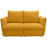 2-SITZER-SOFA in Mikrofaser Orange  - Orange, Design, Textil (180/100/97cm) - LOOKS by W.Joop