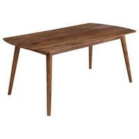 ESSTISCH Sheesham massiv rechteckig Sheeshamfarben  - Sheeshamfarben, MODERN, Holz (120/77/60cm) - MID.YOU