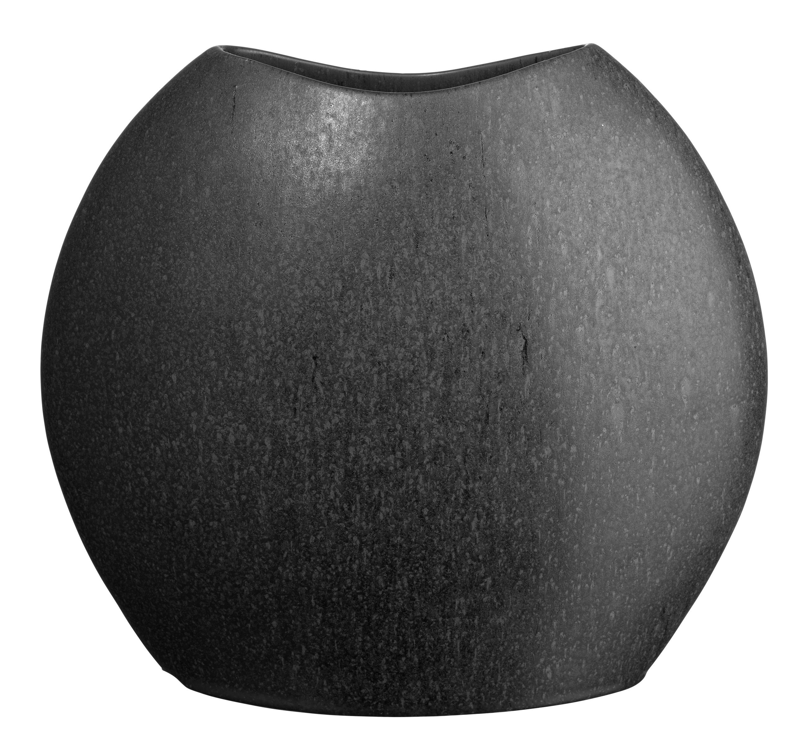 VASE Moon  - Schwarz, Basics, Keramik (36/32cm) - ASA