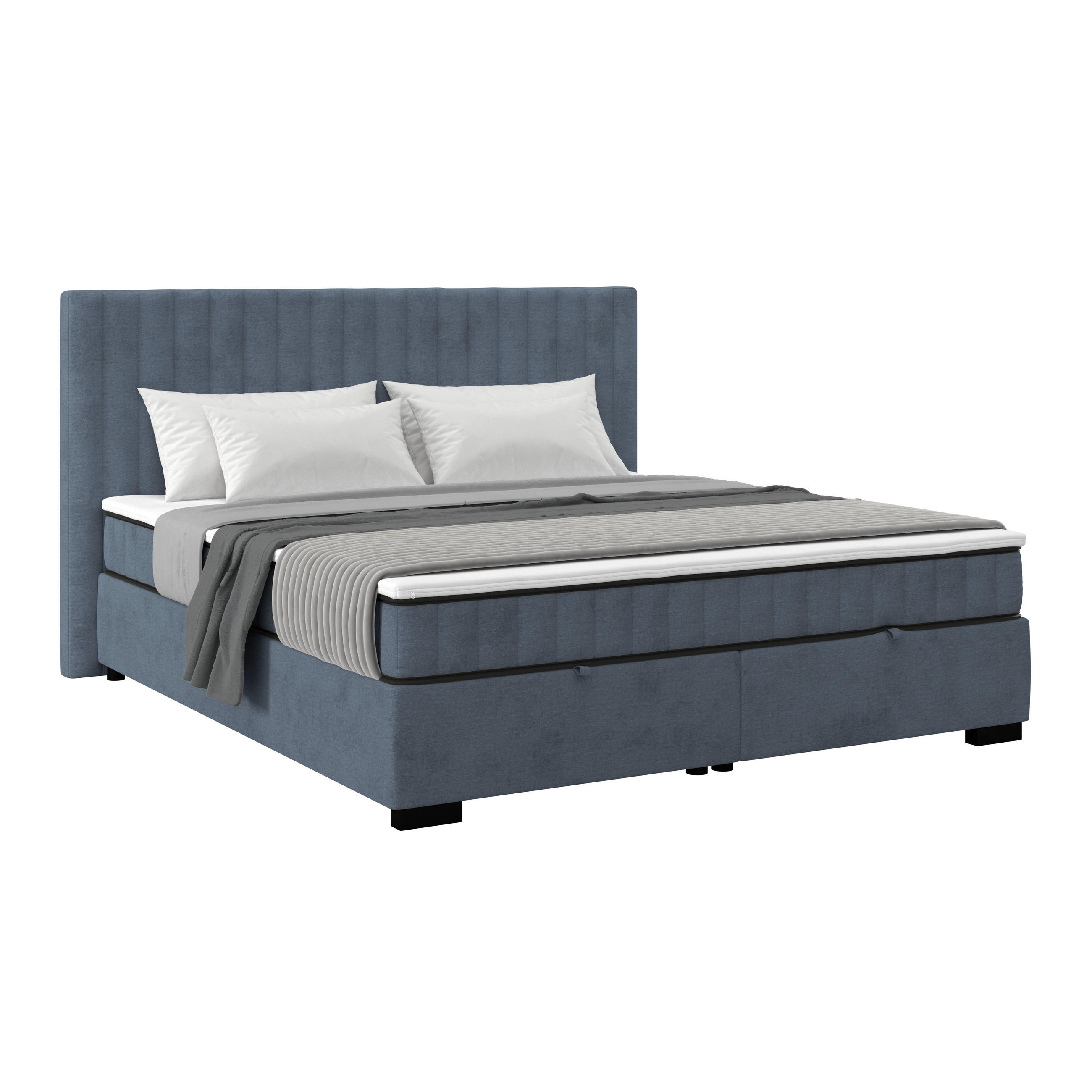 Boxspringbett Mit Bettkasten 200x220 Maya