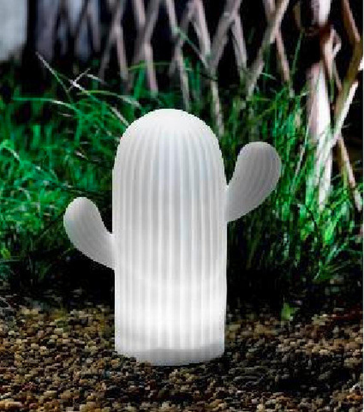 SOLÁRNÍ SVÍTIDLO, 28,5/14,8/32,4 cm - bílá, Trend, plast (28,5/14,8/32,4cm) - Ambia Garden
