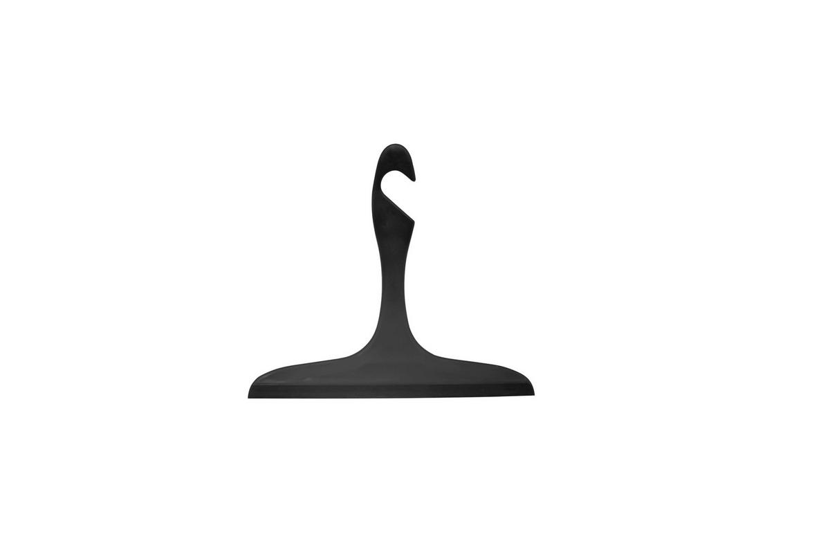 Racletă Pentru Duș  - negru, Basics, plastic (23/20/2,8cm) - Sadena