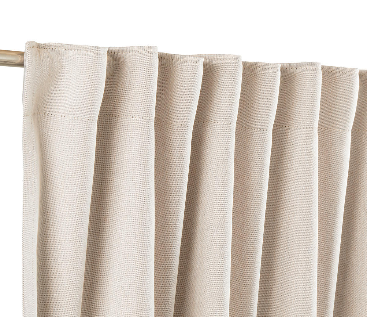 FERTIGVORHANG Verdunkelung  - Beige/Naturfarben, Design, Textil (130/250cm) - Joop!