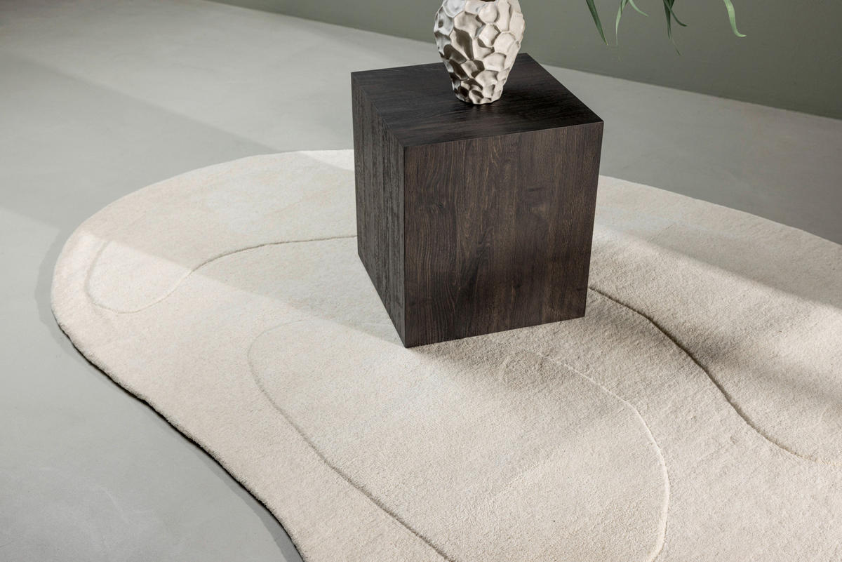 HOCHFLORTEPPICH 290/175 cm Weiß  - Weiß, LIFESTYLE, Textil (290/175cm) - P & B