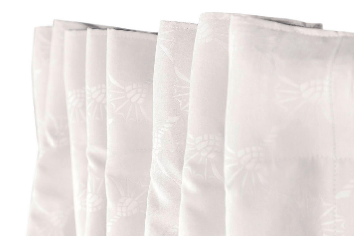 HOTOVÝ ZÁVES, nepriehľadné, 130/250 cm - krémová/prírodná farba, Basics, textil (130/250cm) - Joop!